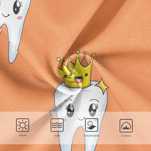 Cute Teeth Crowns Stars Toddler Girls's Underwear 2T 202c13043