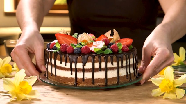 Tescoma Delicia Springform 22 Cm – Schwarz, Antihaftbeschichtet – Für Torten & Kuchen – Backform Aus Metall