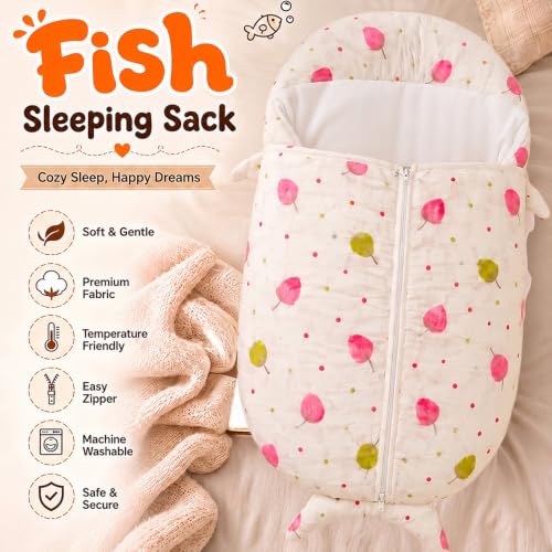 Image of StarAndDaisy Sleeping Sack for Baby| Soft Breathable Cotton Sleep Bag | Wearable Blanket with Zipper | Comfortable Sleep Sack for Boys & Girls | All-Season Baby Sleepwear.