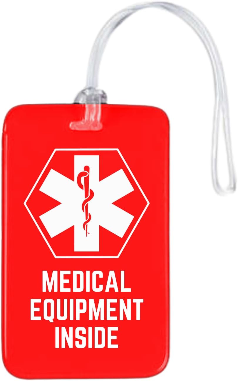 Medical Equipment Luggage Tag for Travel, Suitable for CPAP
