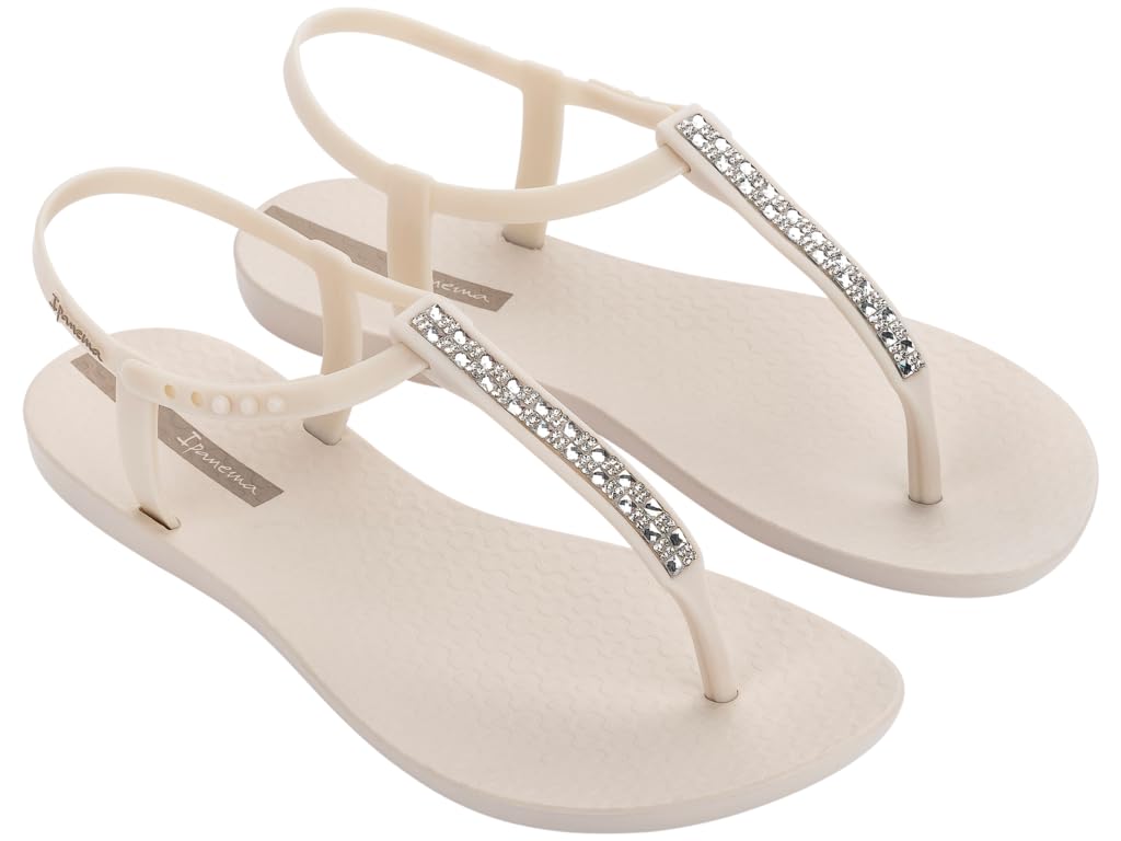 Ipanema Women's Class Chic Fem Sandals, beige crystal, 8.5 UK