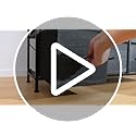 EnHomee 51" H White Dresser with 15 Drawers Dresser for Bedroom with Charging Station & LED Lights & Hutch Sturdy Bedroom Dressers, Steel Frame, Wood Top, 51.2" H x 39.3" W x 11.8" D