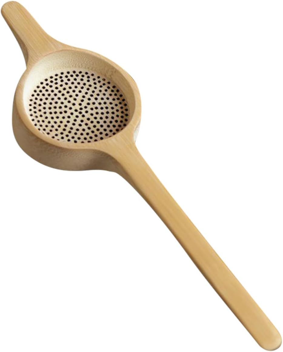 Handmade Natural Tea Filter Strainer with Mesh Eco-friendly Loose Leaf Tea Infuser for Home