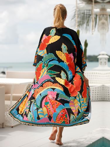 Long Kimonos Swimsuit Cover ups for Women Plus Size Maternity Swimwear Coverup Beach Wear Vacation Outfits3