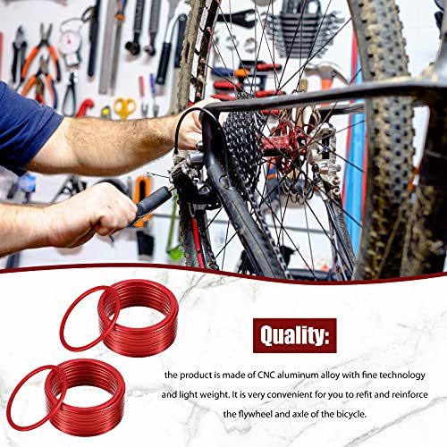 image for Skylety 20 Pieces Bike Bicycle 7 8 9 10 11 Speed Cassette CNC Aluminum