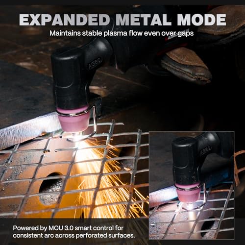 Image of ARCCAPTAIN iControl CUT60 Pro Plasma Cutter, [APP Control] 60Amp Pilot Arc 120 /240V Plasma Cutter Machine, Cuts 15 /16 inch Max, Supports Rust Removal & Expanded Metal, LED Display, 2T /4T, PA /PT, MCU 3.0