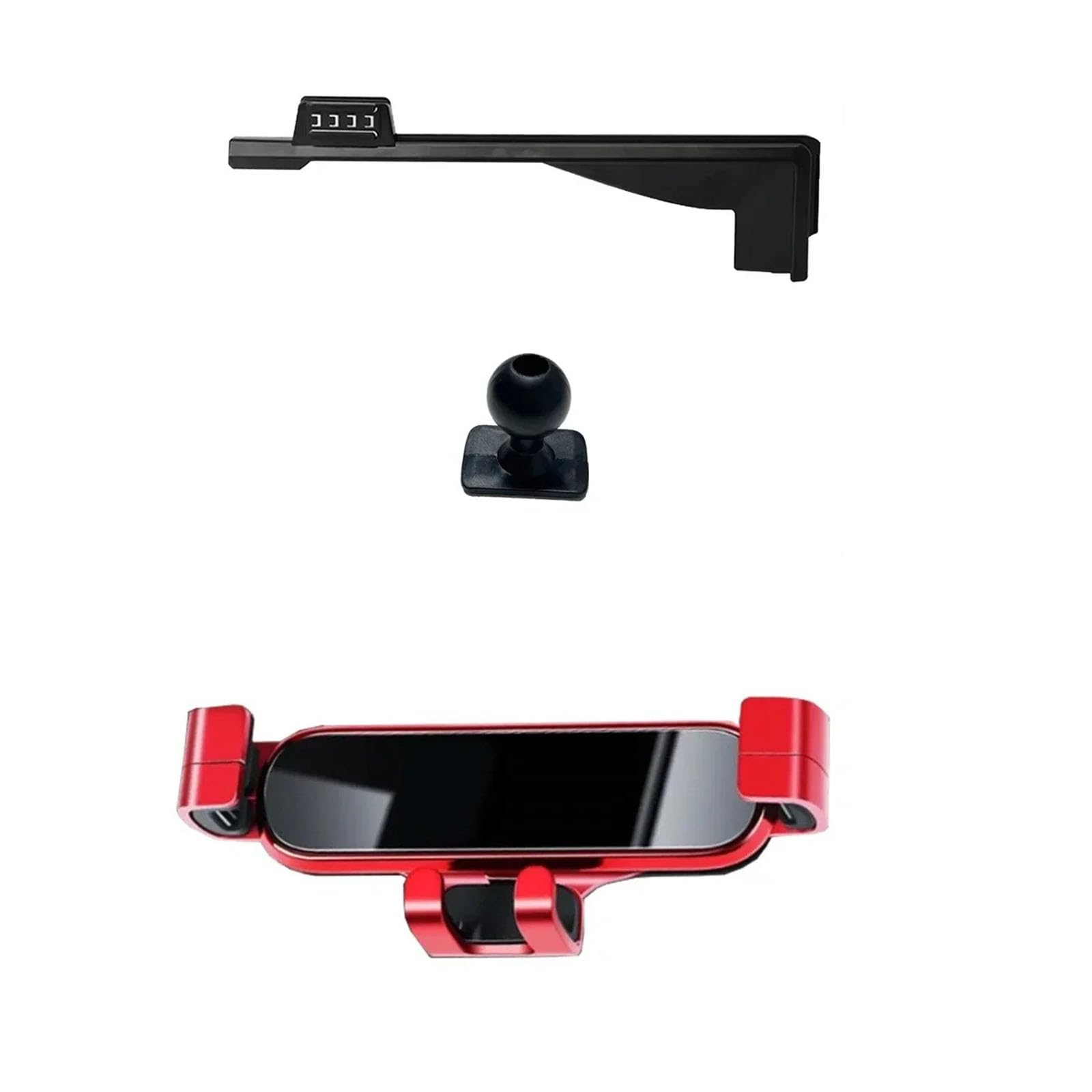 MOGFLMAN Car Phone Holder for Lexus GX550h/GX550 2024-2025, LHD Car Phone Holder