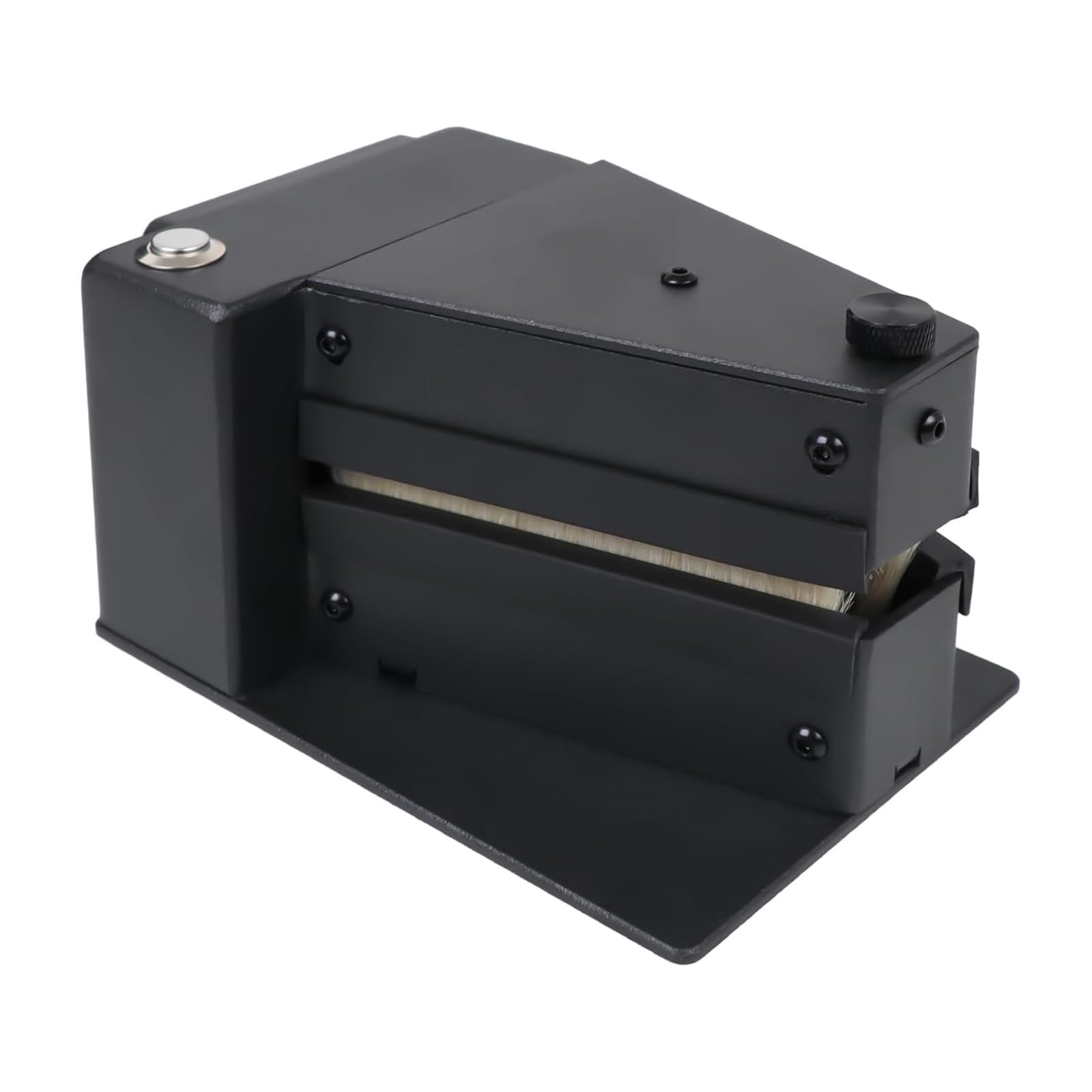 Aspiratore di Polvere Antistatico Elettrico per Pellicole, con Spazzola in Lana/Ventola/Spugna Filtrante, Controllo della Pressione Regolabile, per Pellicole 135/120/4x5