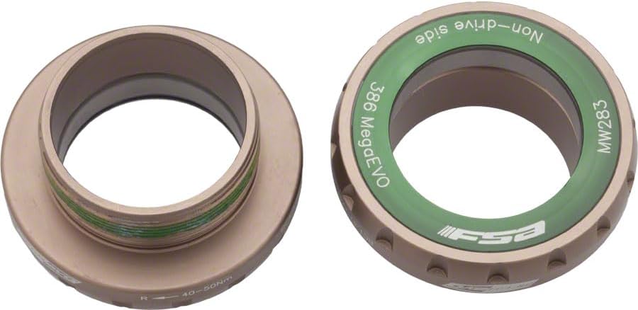 Juego de bicicleta inferior de velocidad completa 386 Mega Evo English Steel Bearing Bottom Bike Set, 1.181in