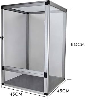 Amazon | 爬虫類 飼育ケージ 両生類 ケージ 爬虫類ケージ 飼育容器