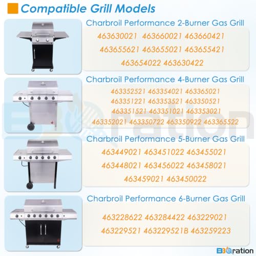 Image of 17 inch Grill Grate for Charbroil Performance 2-Burner 463630021