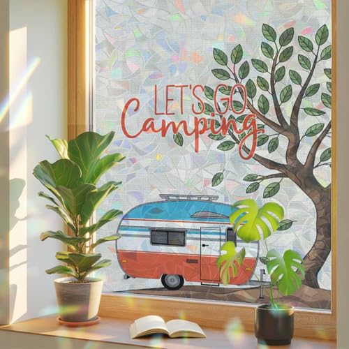 Vinilo decorativo ventana 17.7 x 78.7 pulgadas miniatura 1