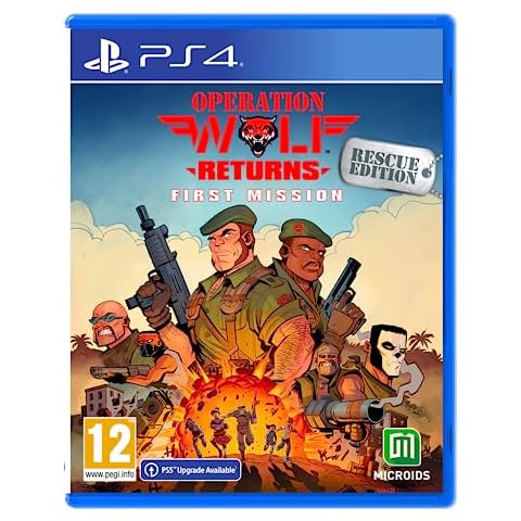 OPERATION WOLF RETURNS PS4 Cover