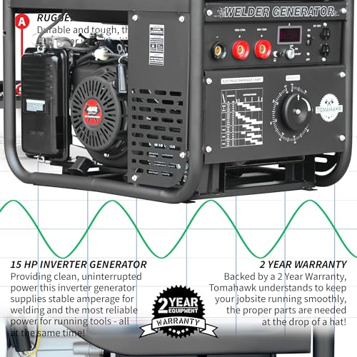 TOMAHAWK 210 Amp Welder Generator