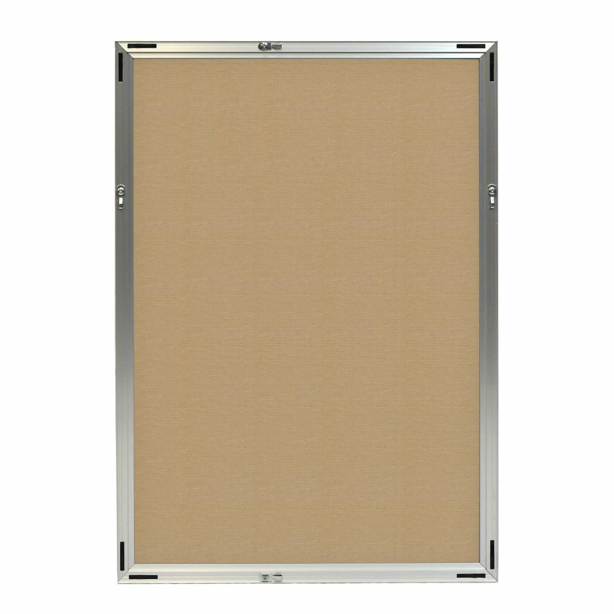 KING 額縁 入替アートパネル B1 アルミ シルバー 822888A ヨドバシ.com - キング king ワンプッシュシステムパネル B1サイズ