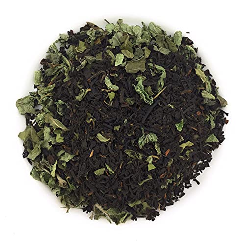 Image of Siyacha Tea Tulsi Mint Black Tea, Assam Black Tea Holy Basil Mint Blend, 500 Grams, Premium Milk Beverage, Healthy Chai Patti, 100% Herbal Loose Leaves Fresh, Makes 250 Cups (approx)