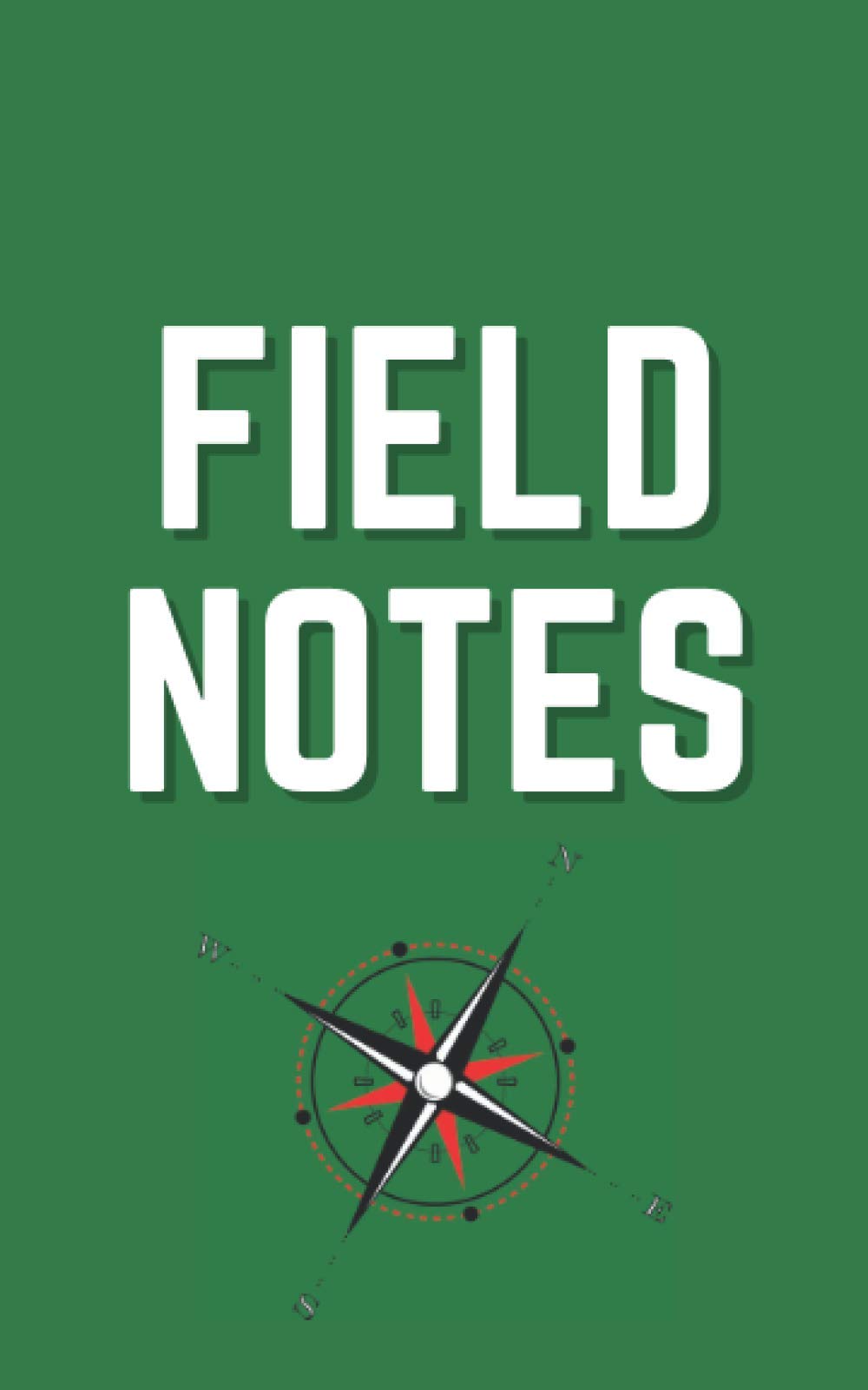 Field Notes / Journal, Notebook 5x8, 100 lined white pages: notes, organizing, lists, writing, journaling and brainstorming.