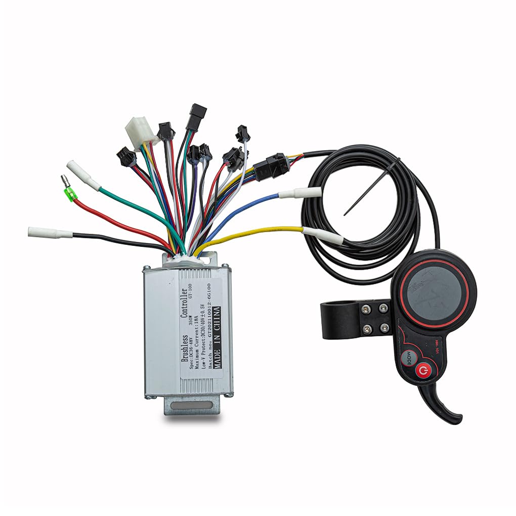 Controller per scooter elettrico con display LCD Ricambi per il controllo della velocità del motore in lega di alluminio universale Riparazione all'aperto