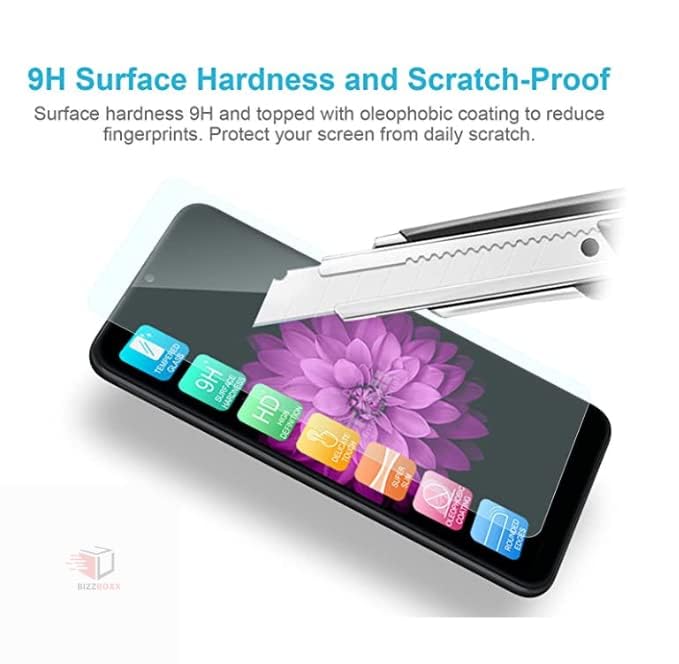 Image of Tempered Glass Screen Protector Compatible For Vivo T3X 5G / Vivo T3X 5G Smartphone Full Screen Coverage (Except Edge To Edge) And Free Complete Easy Installation Kit