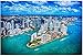 500 pezzi - Vista aerea del centro di Miami Florida Water City Immagini, puzzle in legno fai da te per bambini puzzle educativi adulti decompressione regalo creativo giochi giocattoli puzzle