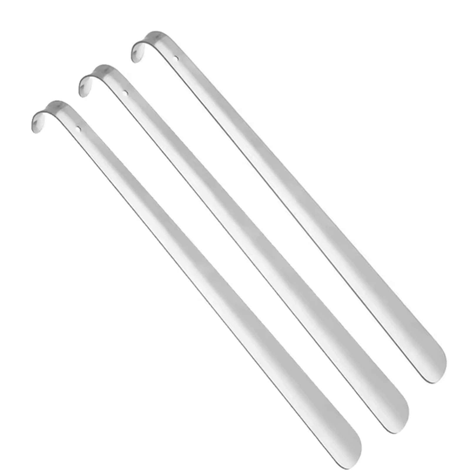 Cuernos de zapatos de acero inoxidable, mango largo, calzador profesional for el hogar, Extractor de Metal, herramientas de extracción(3pcs)