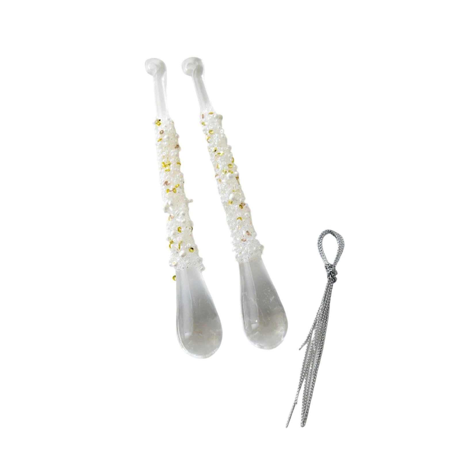Linvimia B Shimmering Frosted Acrylic ‌Frozen Vacation Decorations ‌Stable‌ ‌Featherweight‌ Hanging Decorations For Merry‌ Season Adornment‌ Artistic Christmas Tree Decoration