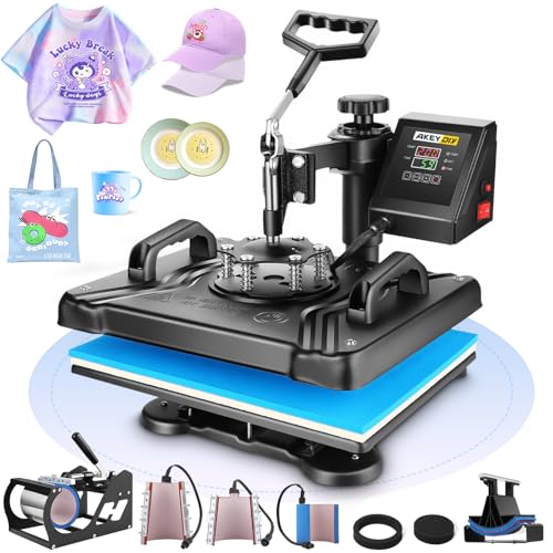 Heat Press Machine for Tshirts, 8 in 1 Heat Transfer Machine, 12' X...