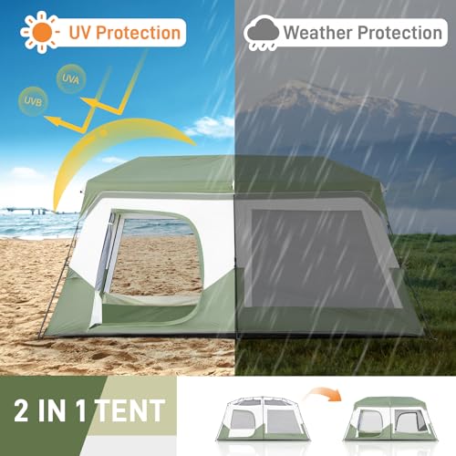 Carpa de Camping para 6 Personas VINGLI miniatura 2