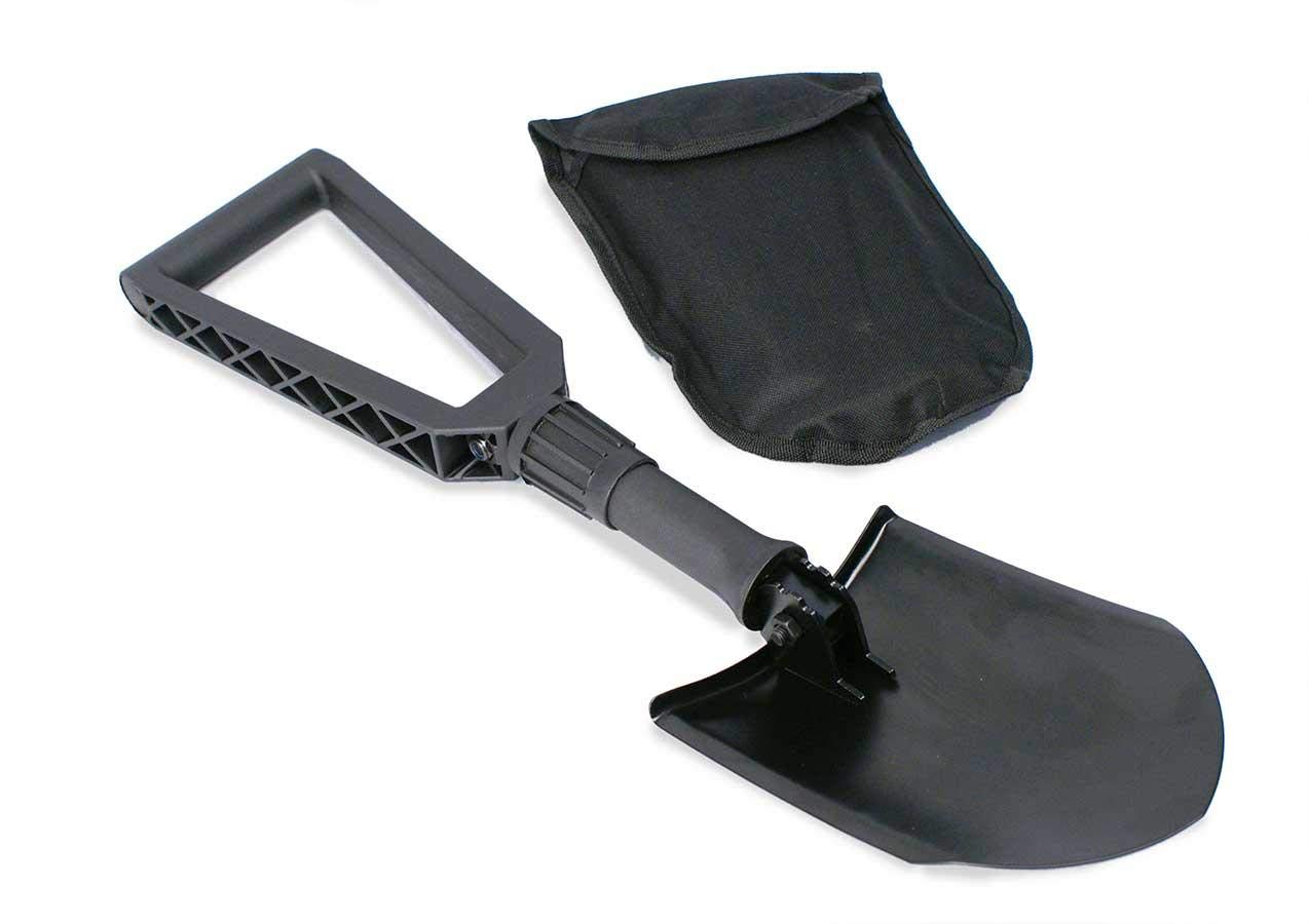 Large Folding Shovel With Pick