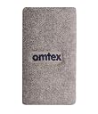 Omtex Terry Cotton Sports Sweat Wrist Band for Men & Women | 5 Inch Stretchable Wristband | Super Absorbent, Breathable, Soft & Elastic | Gym, Running, Tennis, Basketball | Grey | Pack of 1 gallery image