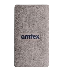 Omtex Terry Cotton Sports Sweat Wrist Band for Men & Women | 5 Inch Stretchable Wristband | Super Absorbent, Breathable, Soft & Elastic | Gym, Running, Tennis, Basketball | Grey | Pack of 1