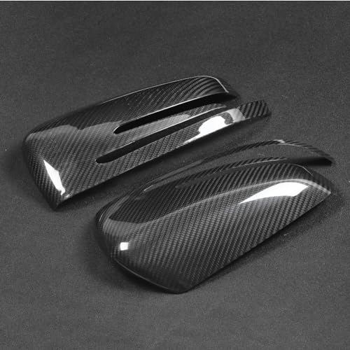 Coque rétroviseur en fibre de carbone véritable pour GLK GLA CLA finition brillante