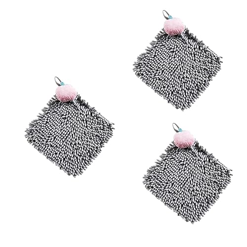 Cabilock 3 Piezas Toalla De Mano Enfermería Limpieza De Manos Baño Toallas Colgantes Toallas para Niños Toalla De Limpieza Toallas Limpias para La Cara Pañuelo De Dibujos Animados Toallas