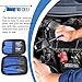 36PCS Terminal Removal Tool Kit, Wire Connector Pin Extraction Tool, Electrical Pin Removal Tool Set, Car Terminal Release Tool Automotive Depinning Tool Kit for Household Devices (Blue)