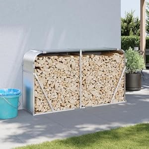 Generisch Generic Kaminholzregal 180x45x100 cm