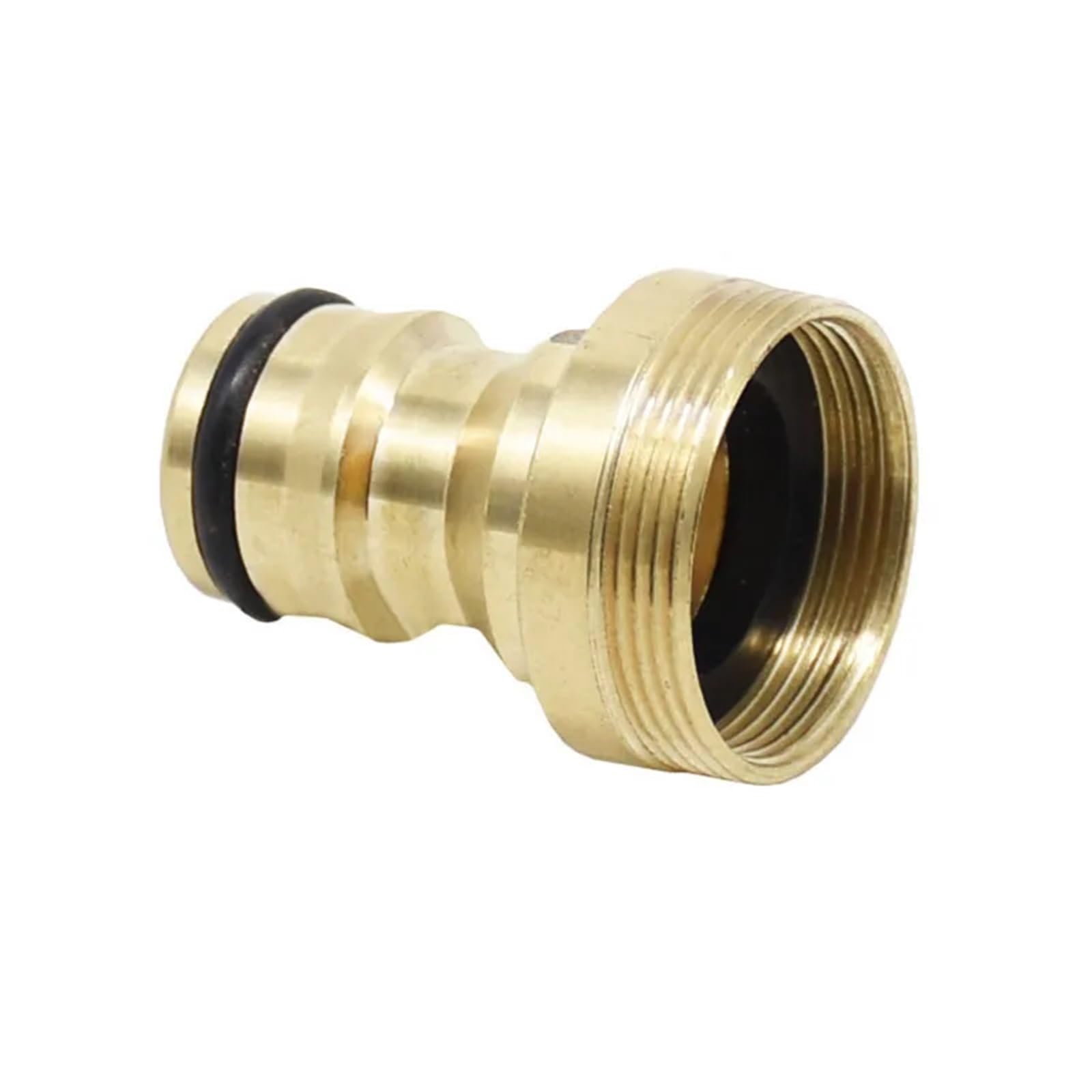 XWFNQSF 25Pcs Silver Male M24 to M22 Female Quick Connector Brass Nipple Faucet Garden Tap (Yellow)