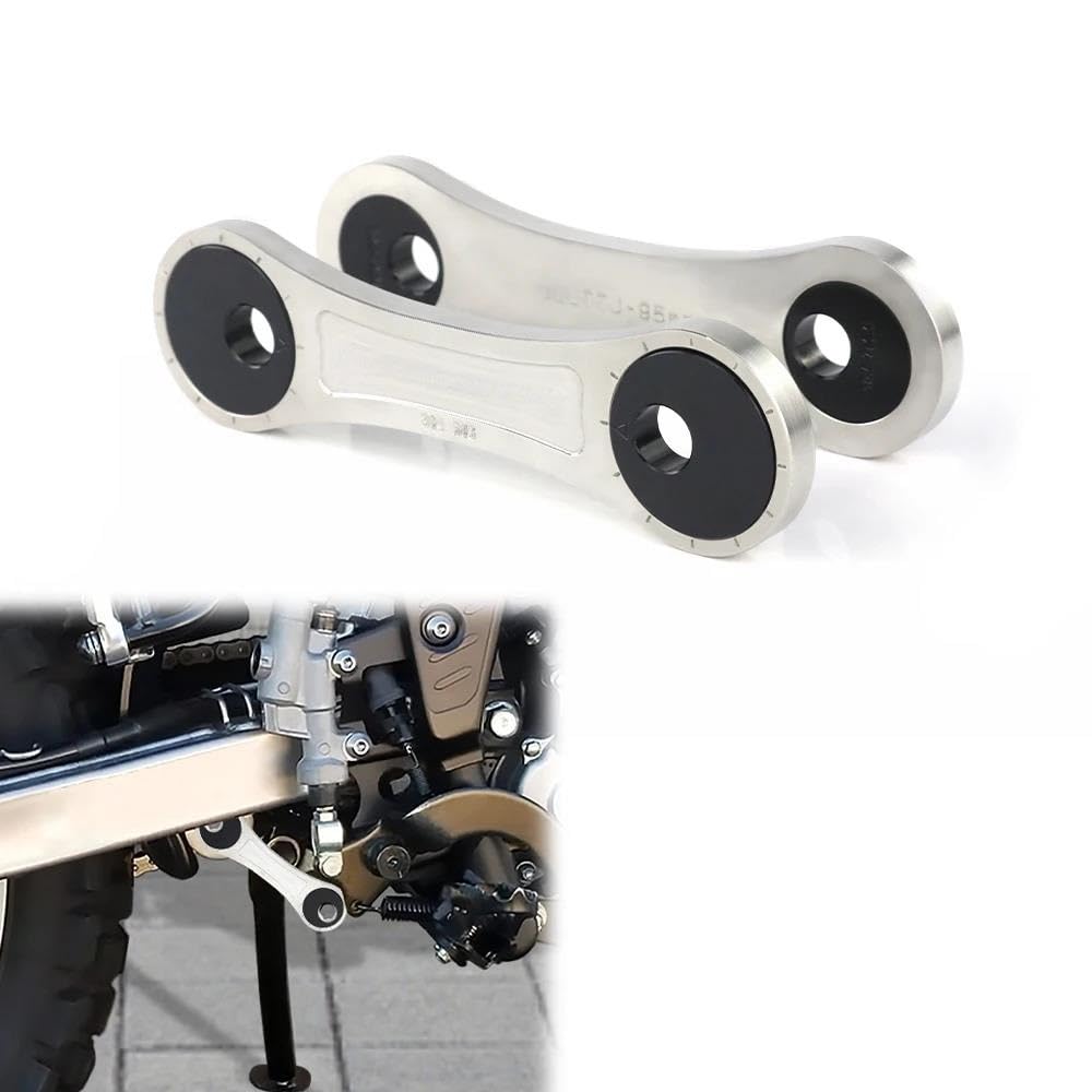Tieferlegungssatz Für TR&IU&MP&H für Tiger für Explorer XCA 2012-2016 Motorrad einstellbare Hinterradaufhängung Tieferlegungsverbindungen Kit(Black)