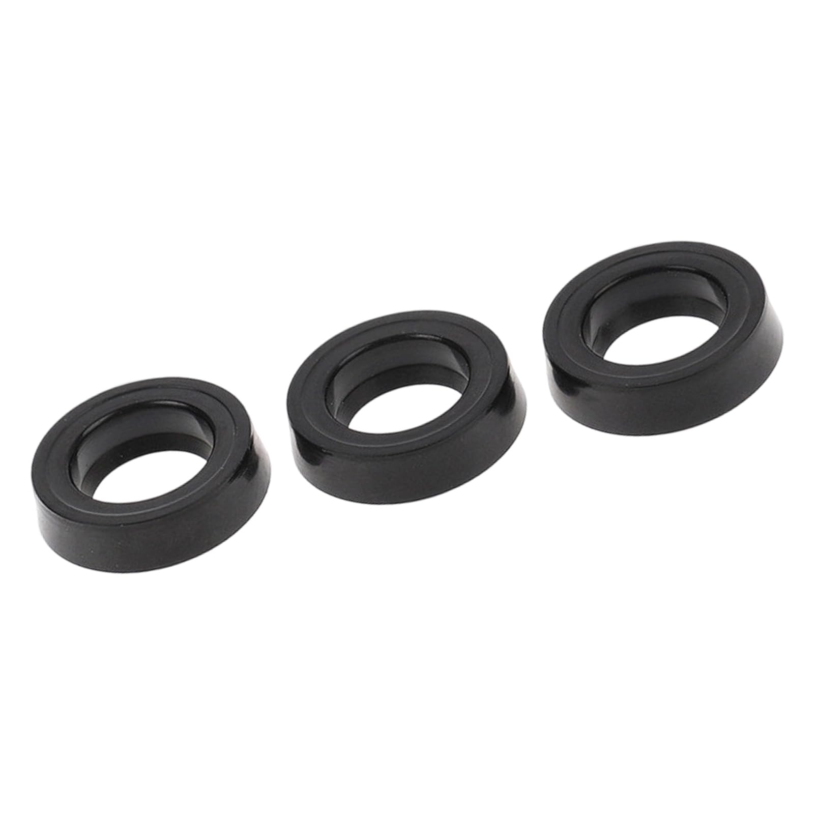 3Pcs Black Rubber Gasket Seal Adapter High Pressure Washer Pumping 12X20X5mm 12X20X5.3mm Easy Installation Accessories Washing Machine Sealing Seal