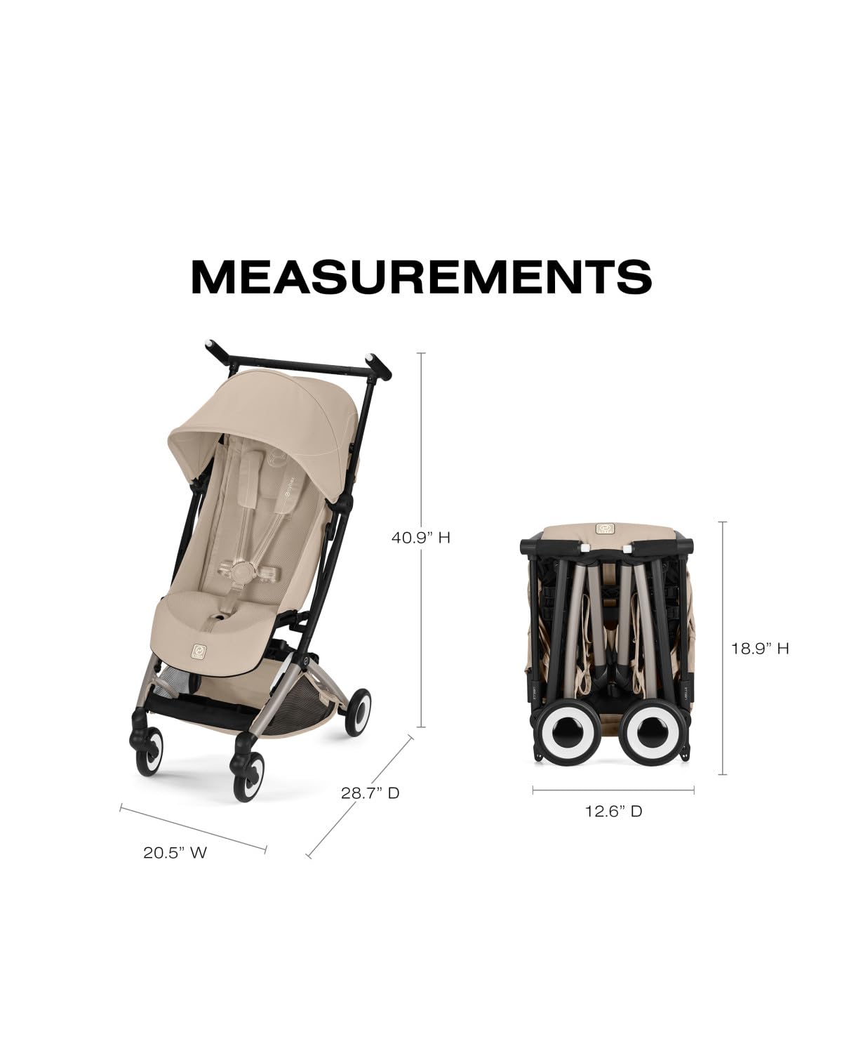 Amazon.com : Cybex Libelle Lightweight Travel Stroller for Baby