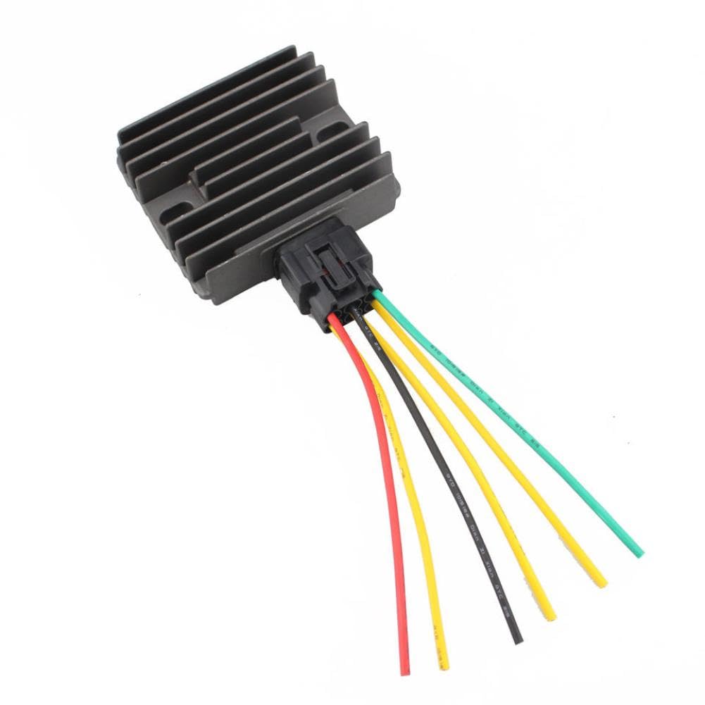 Voltage Regulator Rectifier Compatible With Mercruiser 881346T F115 F100 F90 6D3-81960-00 68V-81960-00 F100D ETL/X F75(With plug)