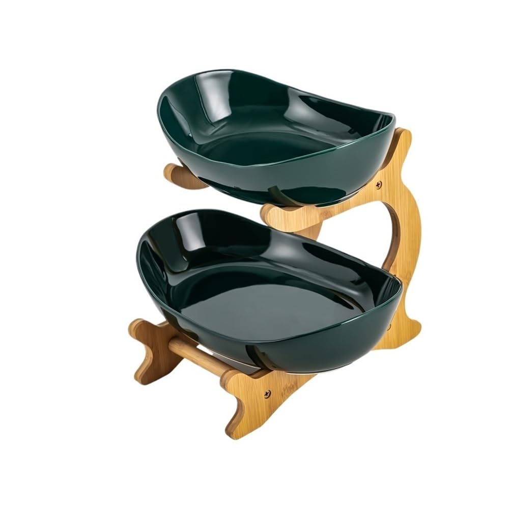 Fzl02068lm One Color Fruit Bowl 2-Tier Fruit Basket Bowl, Decorative, Counter Serving Stand For Vegetables And Snacks Versatile