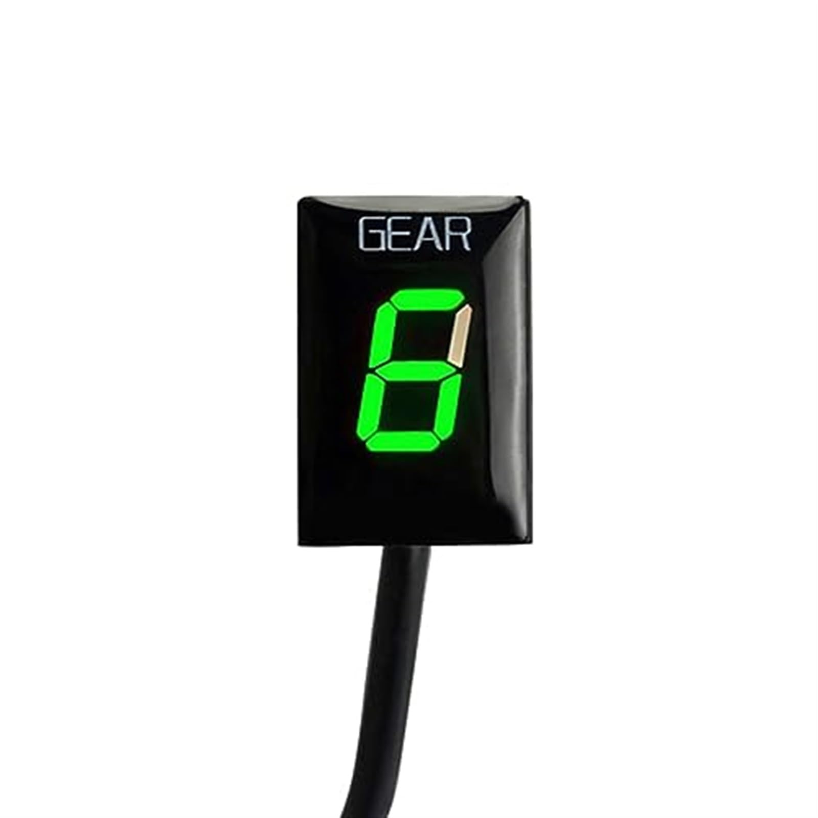 Ganganzeigen, Motorrad 6 Ganganzeige Geschwindigkeitsanzeige, for XL1000V XL 1000V Varadero 2003 2004 2005-2010 2011 2012(Black Green)