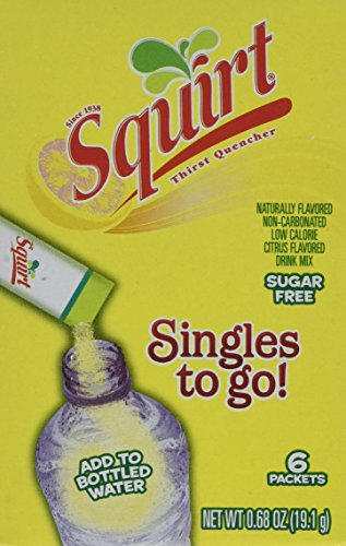 Squirt Drink Mix Singles To Go Mega Pack -- 12 Boxes (72 Packets Total)