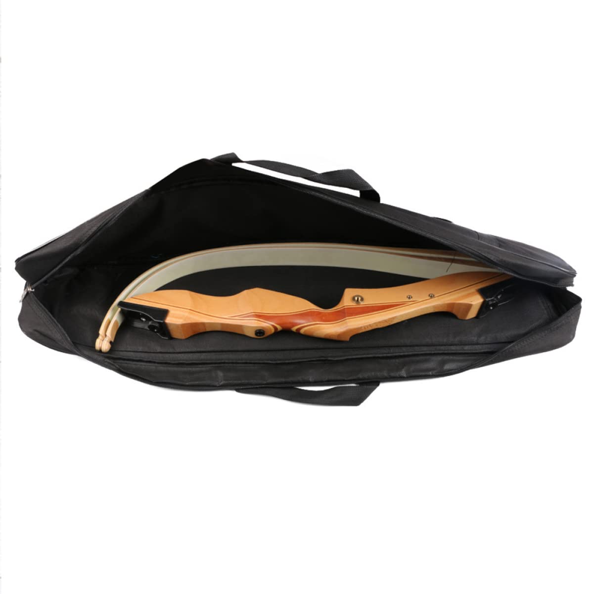 ARTSEWPLY Craftsmanship Bag Recurve Backpack Accessories Black Washable and Practical Portable Bag