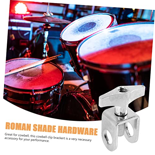Soporte Ajustable para Cowbell Abaodam para Extensión de Batería con Clip de Montaje para Bombo miniatura 5