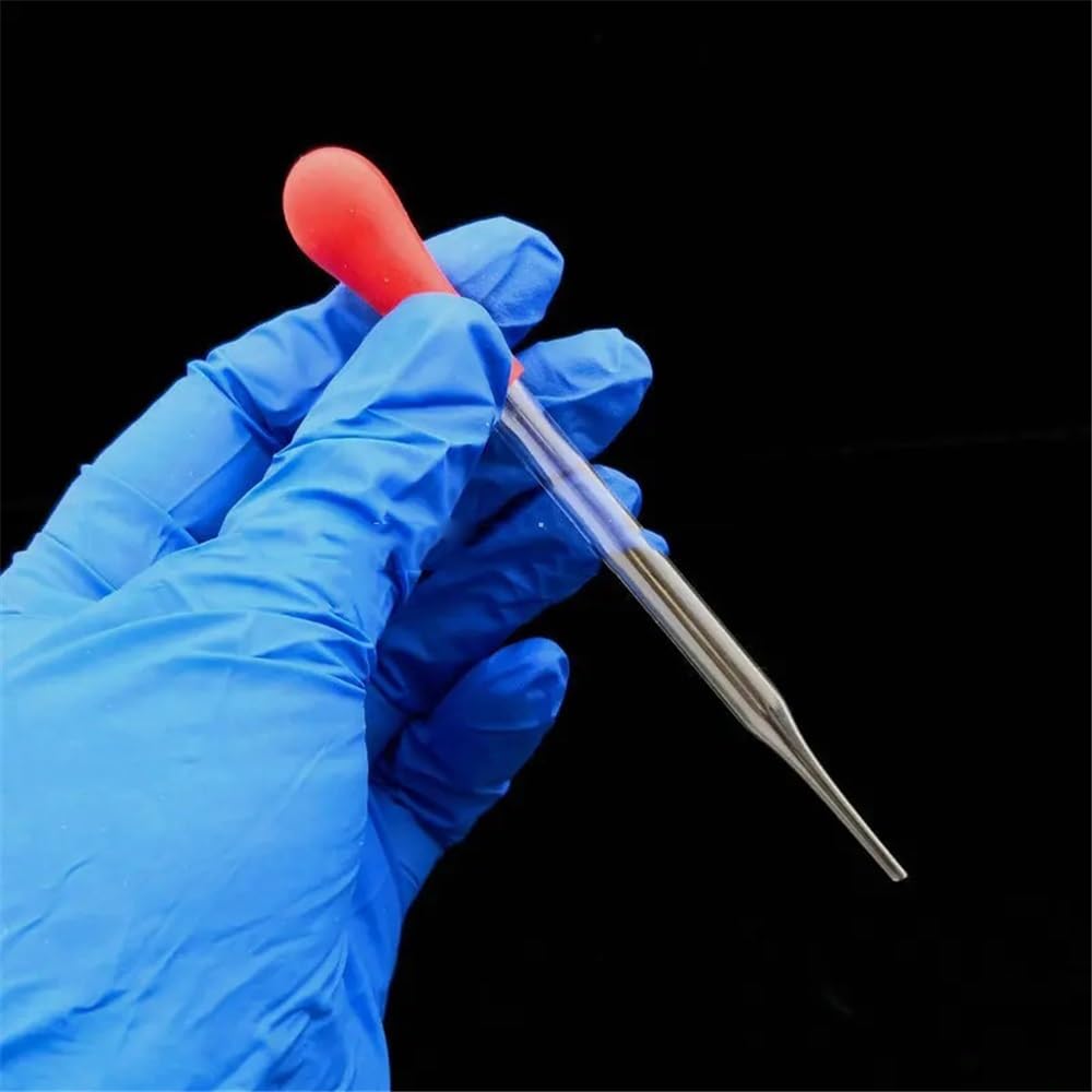 Laborgeräte und -ausrüstung 10 stücke/30 stücke/100 stücke Labor 90mm Bis 150mm Glas Übertragung Dropper Mit Rot Gummi Saug-Ball(120mm 100pcs)