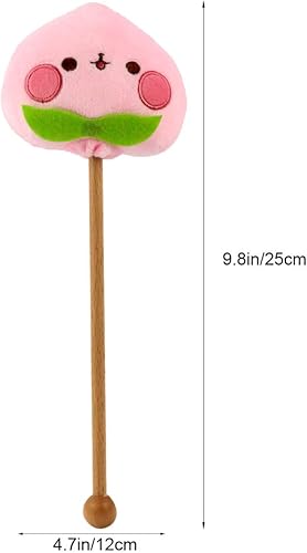 Miniatura 7 de IMIKEYA - Masajeador manual de espalda con mango largo de felpa, herramienta de masaje, rascador de espalda, brazo trasero, pierna, cuello, hombro