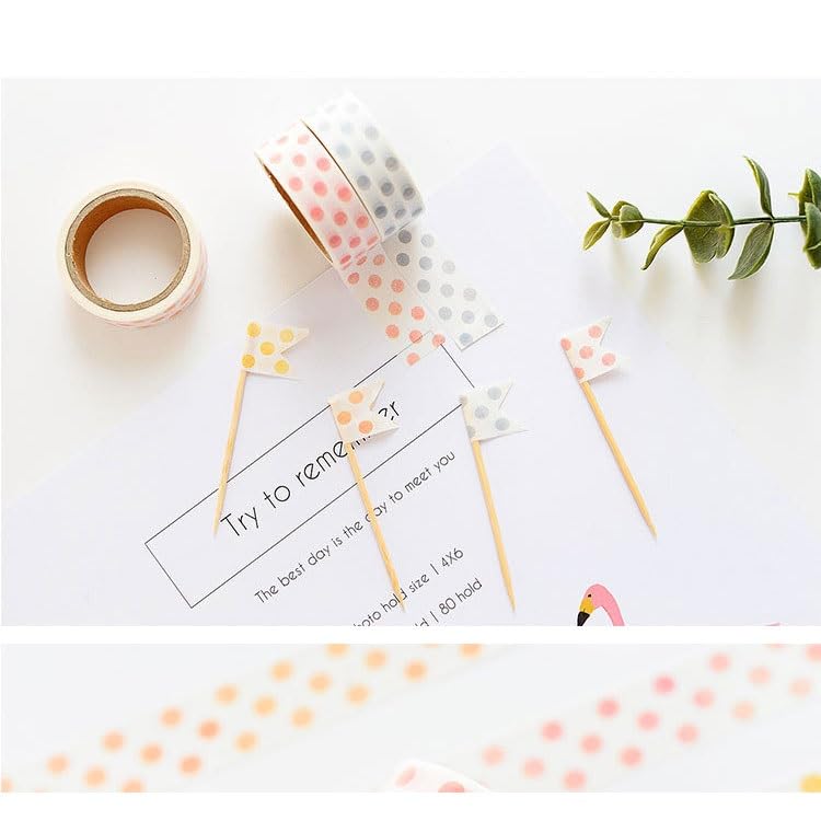 Washi Masking Tape Set Paper Tapes DIY Scrapbooking Sticker