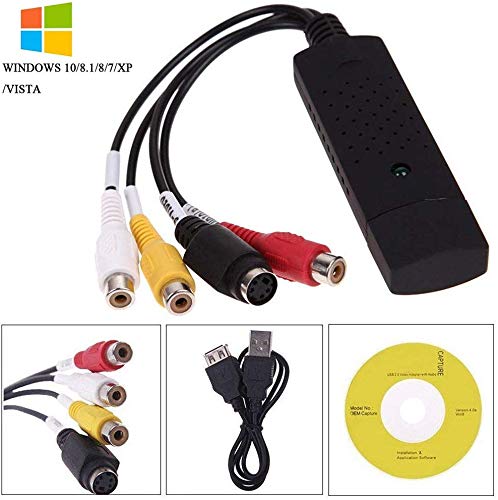 VHS to Digital Converter USB 2.0 Video Converter Audio Capture Card VHS Box