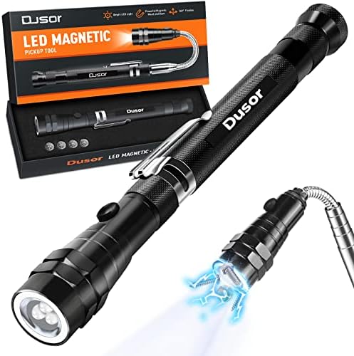 Gifts for Men, Magnetic Flashlight Pickup Tool, Cool Gadgets Tools for Men, Gifts for Him, Husband, Boyfriend, Dad, Grandpa, Birthday Gifts for Men, Unique Dad Gifts for Men Who Have Everything